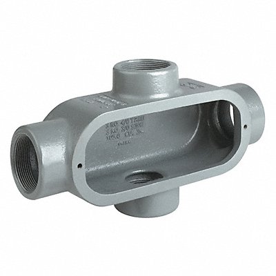 HUBBELL KILLARK X68 Conduit Outlet Body Iron Trd Sz 2in