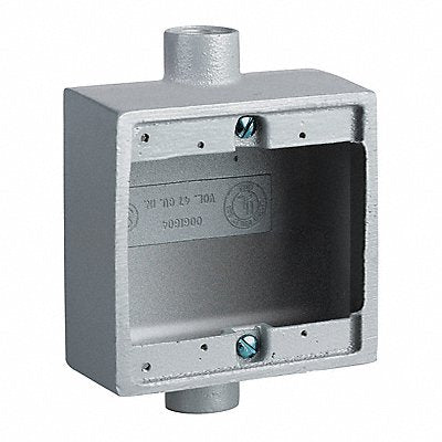 HUBBELL KILLARK 2FS3 Device Box 1 Hub 32.0 cu in Capacity