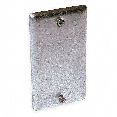 RACO 860 Electrical Box CoverGalvanised Zinc