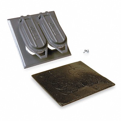 BELL 51480 Weatherproof Cover Die-Cast Zinc Grey