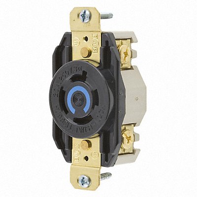 HUBBELL HBL2420 Lck Recept 20 A Black Nylon L15-20R 1Gng