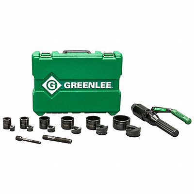 GREENLEE 7806SB Hydraulic Punch Driver Set 10 ga. Steel