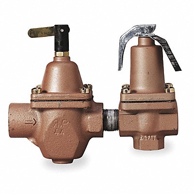 WATTS 1450F Fill and Relief Valve 1/2 In 15 psi Iron