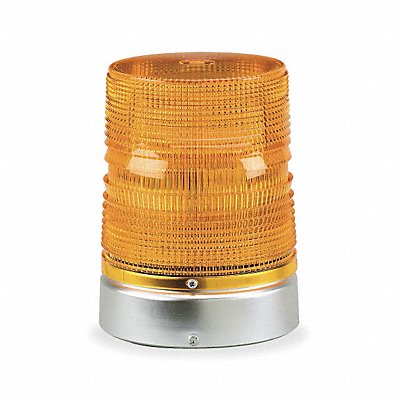 FEDERAL SIGNAL 131DST120A Warning Light Double Flash Strobe Amber