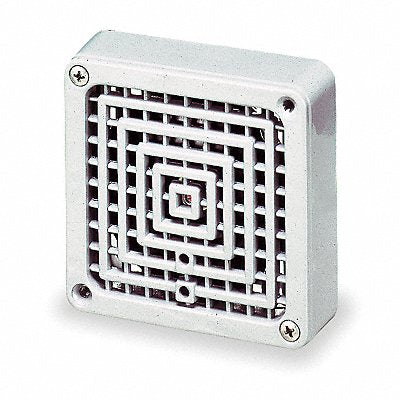 FEDERAL SIGNAL 35012030 Vibratone Horn 120VAC 0.18 AC Grey