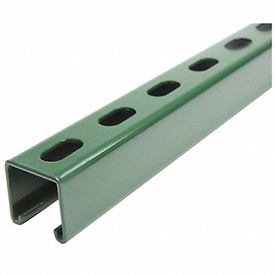GRAINGER FS200SSGR12000 Strut Channel Steel Overall L 10ft