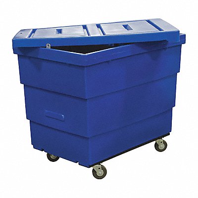 ROYAL BASKET TRUCKS G13BLXRLE4HNN Cube Truck HDPE Blue 21.0 cu ft.