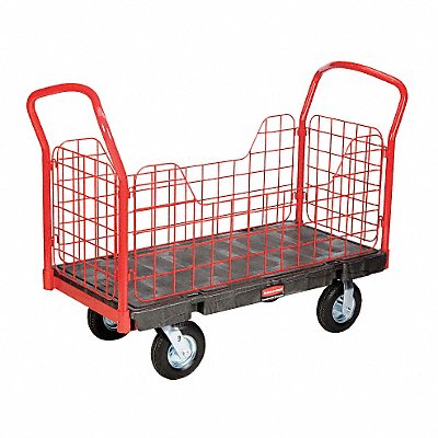 RUBBERMAID COMMERCIAL PRODUCTS FG448600BLA Side Panel Truck 48 in L 24 in W