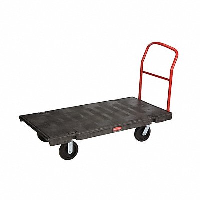 RUBBERMAID COMMERCIAL PRODUCTS FG446600BLA Standard Platform Truck 2000 lb.