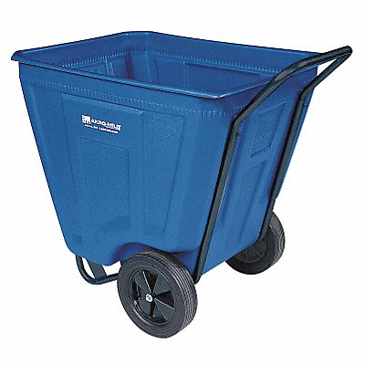 AKRO-MILS 76490BLUE Cube Truck 7/16 cu yd. 350 lb Cap Blue