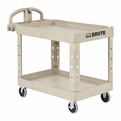 BRUTE FG450088BEIG Utility Cart 500 lb Load Cap. PE