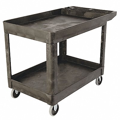 RUBBERMAID COMMERCIAL PRODUCTS FG452089BLA Utility Cart 500 lb Load Cap.