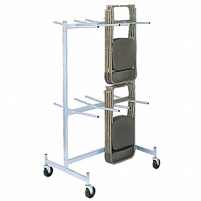 RAYMOND PRODUCTS 920L Folding Chr Strg Cart 48 Chairs 500 lb.