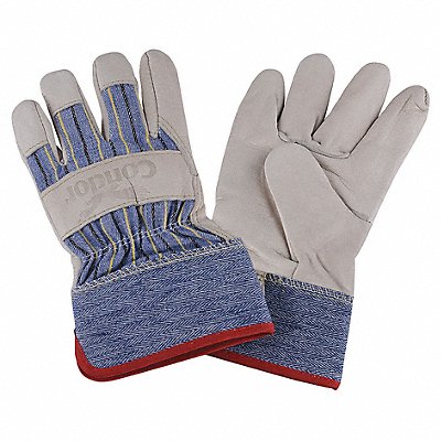 CONDOR 1H030 D1575 Leather Gloves Blue/White S PR