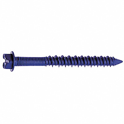 GRAINGER H4400BQ ConcScrw Hex S 1/4 D 4 L PK600