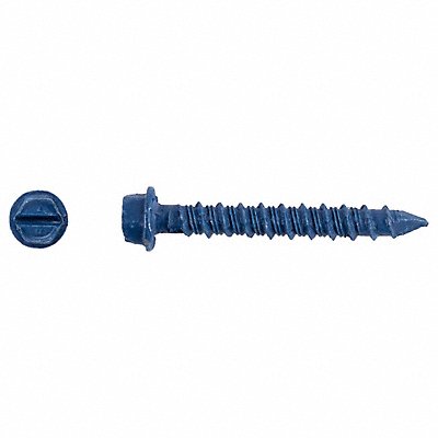 TAPCON 3155407 ConcScrw HexWashr S 1/4 D 1-3/4 L PK100