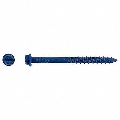 TAPCON 3159407 ConcScrw HexWashr S 1/4 D 2-3/4 L PK100