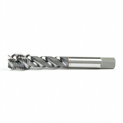 OSG 2906008 Spiral Flute Tap: #3-48 Thread Size, 7/16 in Thread Lg, 1 25/32 in Overall Lg, Right Hand, H2