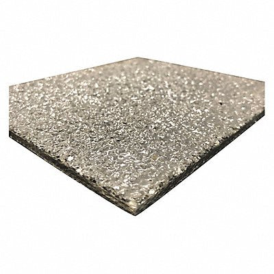 FIBERGRATE 4ATG9 FiberPlate Vinyl Ester Gry 1/4 x24x24 In