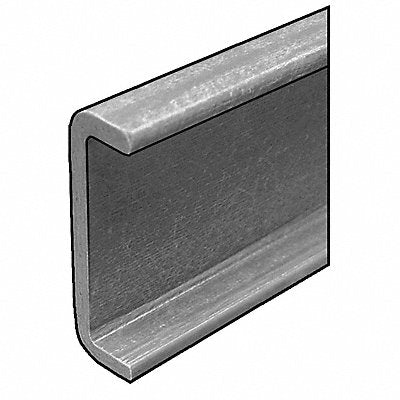 FIBERGRATE 870760 U Channel ISOFR 1 11/16 Leg 3/8 In T 5Ft