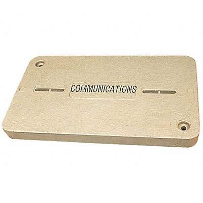QUAZITE PG1324CA0012 Undrground Enclosure Cvr 23-1/4 L 8000 lb