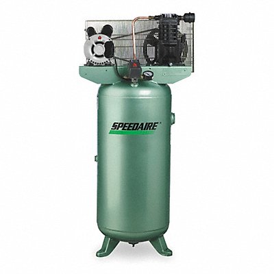 SPEEDAIRE 4B233 Electric Air Compressor 2 hp 1 Stage