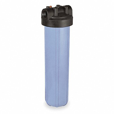 PENTAIR/PENTEK 15023375 Filter Housing 23 1/4 H 7 1/2 Dia Blue
