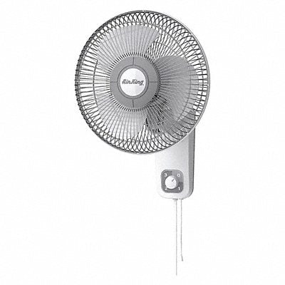AIR KING 9012 Wall Mount Fan 3 Speeds 12 Blade Dia