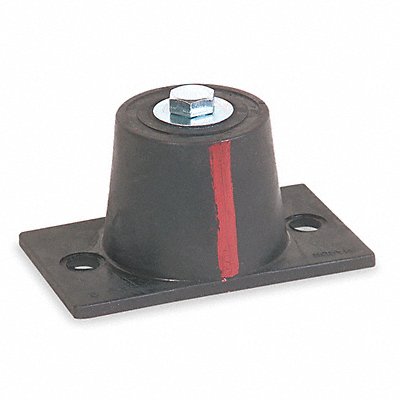 MASON 4C989 Floor Mount Vibration Isolator Neoprene