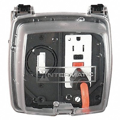 INTERMATIC WP1220C8 While In Use Weatherproof Cover 5 in W