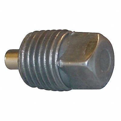 GRAINGER 4026011 Magnetic Square Head Plug Steel 1/4 in