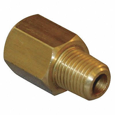 GRAINGER 80361212 Conversion Adaptor Brass 3/4 BSPPxNPT