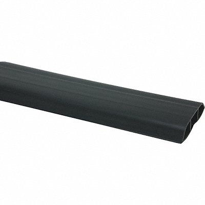 POWER FIRST 4CEK6 Cable Protector 1 Channel Black 25 ft.L