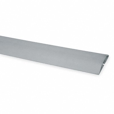 POWER FIRST 4CEK4 Cable Protector 1 Channel Grey 25 ft L