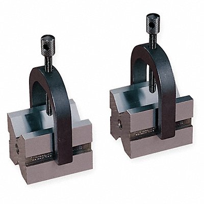 STARRETT 278 V-Block/Clamp Set 2 Ea 1 In Cap