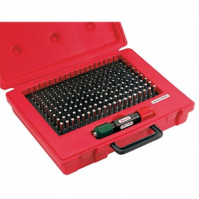 STARRETT S4008750 Pin Gauge Set Dimension Type