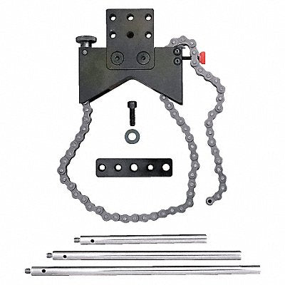 STARRETT S668A Shaft Alignment Clamp Anodized Aluminum