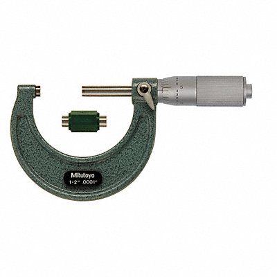 MITUTOYO 103136 Micrometer 1-2 In 0.0001 In Friction