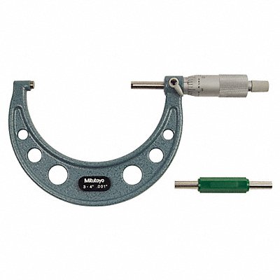 MITUTOYO 103180 Micrometer 3-4 In 0.001 In Ratchet