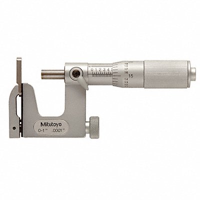 MITUTOYO 117107 Universal Micrometer 0-1 In 0.0001 In