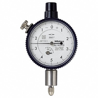 MITUTOYO 1803A10 Dial Indicator 0 to 0.025 In 0-5-0