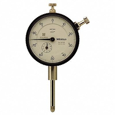 MITUTOYO 2416ACAL Dial Indicator 0 to 1 In 0-100