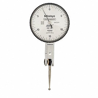MITUTOYO 51341210E Dial Test Indicator Hori 0 to 0.030 In