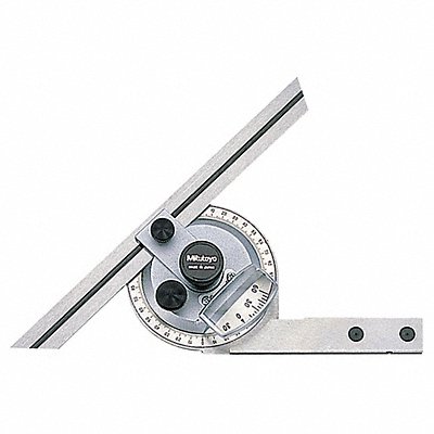 MITUTOYO 18790410 Bevel Protractor Graduations 1 deg