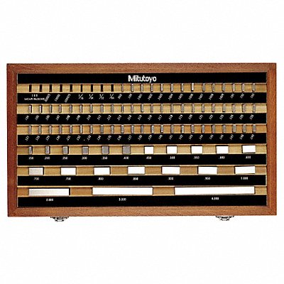 MITUTOYO 51690226 Gage Block Set ASME 0 0.050-4 81Pc