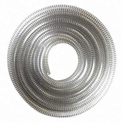 GRAINGER 1530375625 Suction and Transfer Hose 25 ft Clear