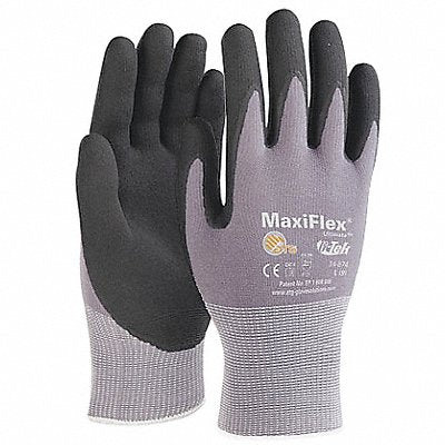 PIP 34874 PR Coated Glove Nitrile M Blk/Grey