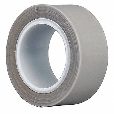 TAPECASE 15D577 Film Tape 1/2 in x 5 yd Grey 6.5 mil