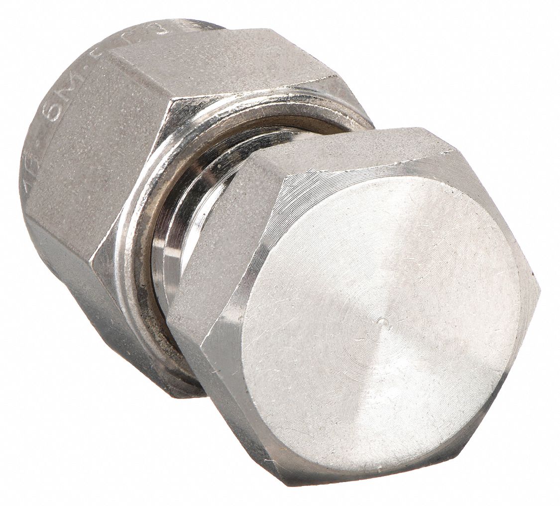 HAM-LET 7108LSS10MM Cap 316 SS LET-LOK 10mm