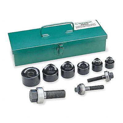 GREENLEE 39860G Manual Punch Driver Set 15 10 ga. Steel